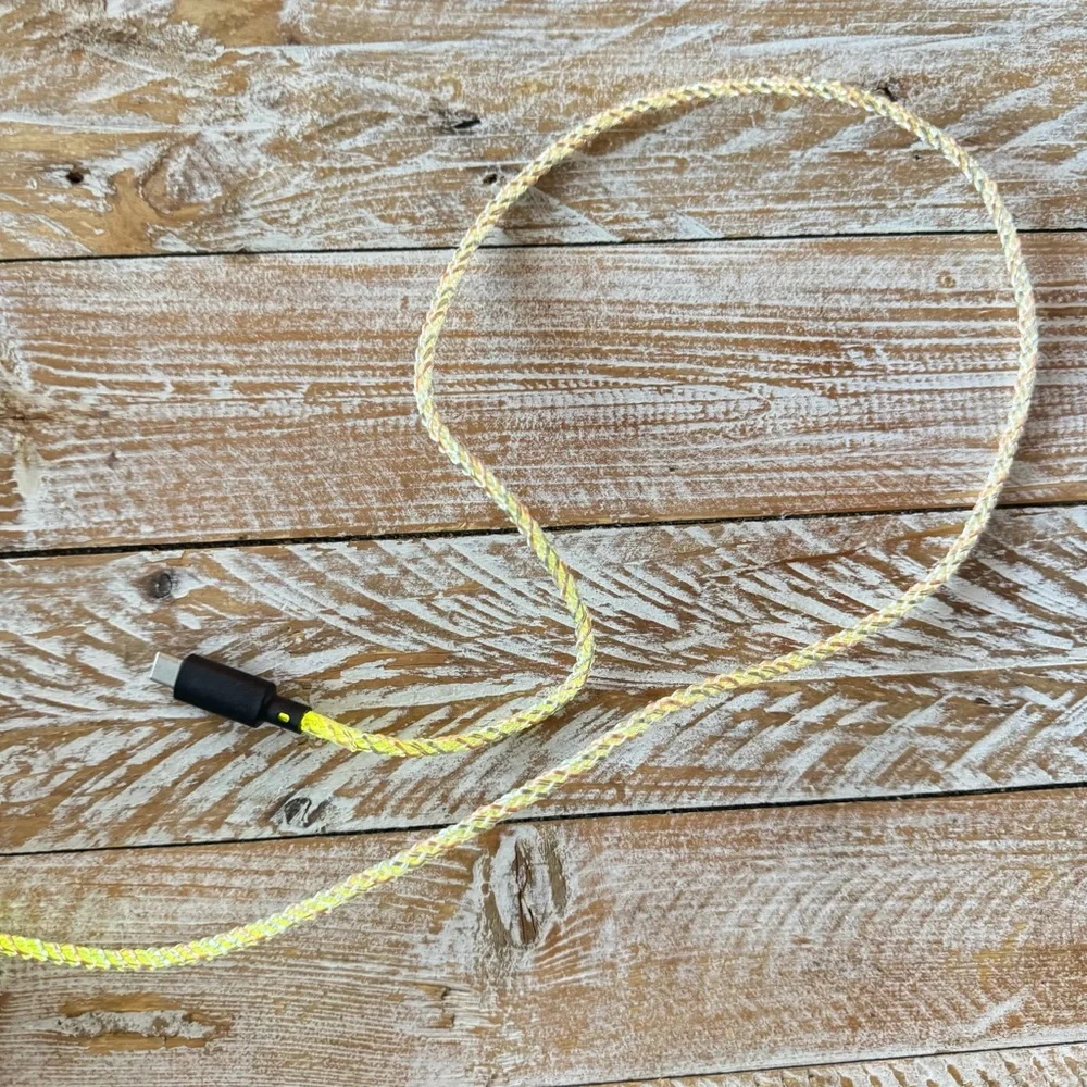 🍭35” Multi Color Light Up Charging Cable USB A - USB C🍭 +Color changing USB plug